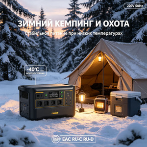 Générateur Solaire Portable 3600W 3072Wh, Charge Rapide, Contrôle par APP, UPS 230V 50Hz, Résistant au Froid pour Dacha, Camping, Urgences - Product Image 2