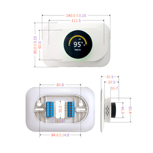 Bouton <span class=keywords><strong>Thermostat</strong></span> <span class=keywords><strong>Climatisation</strong></span> Smart Wifi Room 24V <span class=keywords><strong>Thermostat</strong></span> pompe à chaleur - Product Image 2