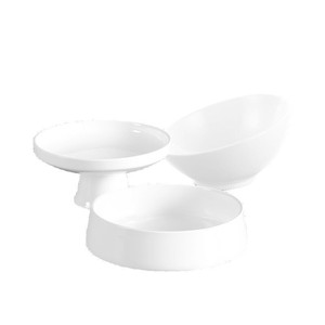 Plato alto para frutas, cuenco cónico para ensalada, cuenco redondo inclinado, plato para carne estilo occidental, plato para postres y tartas, para restaurante y banquetes - Product Image 5