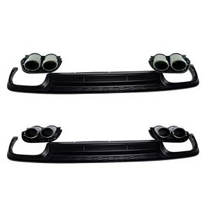 Kit de Modificación de Labio Trasero y Tubo de Escape para <span class=keywords><strong>Audi</strong></span> <span class=keywords><strong>A6</strong></span>/S6 19-24 con Salidas Cuádruples Falsas sin Corte - Product Image 1