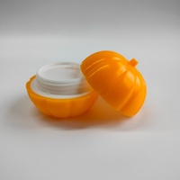Pot en plastique vide OEM de 30 ml, adorable et mignon, en forme de citrouille, pour crème pour bébé, fabricant/grossiste