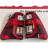 Feux arrière LED rouges de haute qualité pour Hilux, feux arrière modifiés pour pick-up, kit carrosserie Hilux, mise à niveau Hilux, montage par vis, 2016-2021