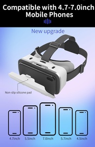 Lunettes <span class=keywords><strong>VR</strong></span> HaoMing G15 compatibles avec les smartphones <span class=keywords><strong>iPhone</strong></span> et Android de 4,7 à 7 pouces - Product Image 3