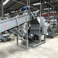 Broyeur de plastique multifonctionnel modèle 800 pour les morceaux de plastique, les déchets ménagers mixtes, le PP avec le métal, le recyclage des tissus non tissés