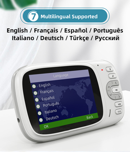 Moniteur de température pour bébé, 3.2 pouces, VB609, berceuses intégrées, wi-fi, avec caméra et Audio, sans fil, moniteur de température pour bébé, caméra de bébé - Product Image 5