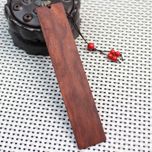 Red Sandalwood <b>Bookmarks</b> Classic Chinese Style Engraved Wood Office Gift Teacher Day Personalized DIY - Product Image 2