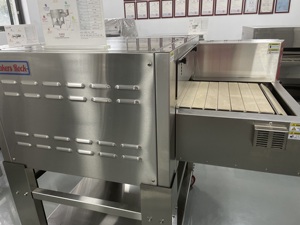 Horno Eléctrico Comercial para <span class=keywords><strong>Pizza</strong></span>, 450 Grados, Cinta Transportadora de Piedra Caliente, Alta Eficiencia, Sabor <span class=keywords><strong>Tradicional</strong></span> Italiano, Uso en Panadería - Product Image 3