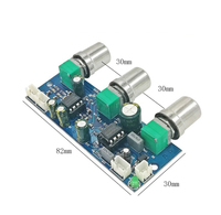 Module de préamplificateur 2.1 canaux avec filtre passe-bas à alimentation unique NE5532, 10V-24V DC, 22Hz-300Hz, pour subwoofer