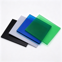 Plaque en polycarbonate anti-UV résistante aux intempéries pour serres et toitures extérieures