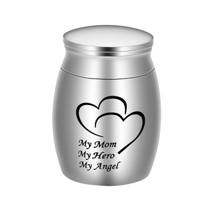 Engravable Angel Wing Mom Cremation <b>Urn</b> for Pet Human Ashes Casket Funeral Memorial <b>Cat</b> Dog Keepsake <b>Urns</b> - Product Image 2