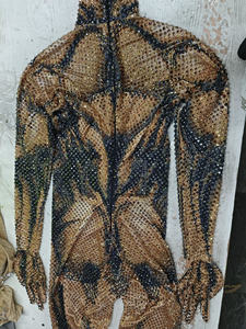 Комбинезон мужской боди со стразами - Product Image 5