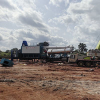 Centrale mobile de mélange d'asphalte continu 60 TPH – Machine à asphalte, station de mélange d'asphalte