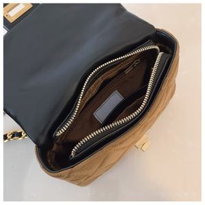 Bolso pequeño para viajes diarios 2025, bandolera de cadena con acabado arenado, de gran capacidad, moderno y versátil. - Product Image 5