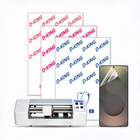 Film protecteur d'écran avant en hydrogel TPU souple 18x12CM pour téléphones mobiles, compatible avec les machines de découpe (plotter)