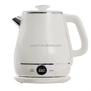 Wholesale Touch Cnc Display China New Design Big Sale Retro Electric <strong>Kettle</strong> Water Heater <strong>White</strong> <strong>Kettles</strong> With Temperature Control - Product Image 1
