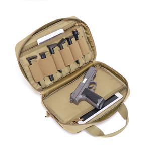 Bolsa Táctica para Pistola con Compartimento para Cargadores, Cierre de Cremallera, Nailon Impermeable para Deportes al Aire Libre - Product Image 2