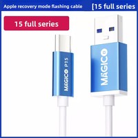 Kabel Flashing Engineering Magico USB-C untuk iPhone 15 Series, Mode Pemulihan Otomatis, Transfer Data