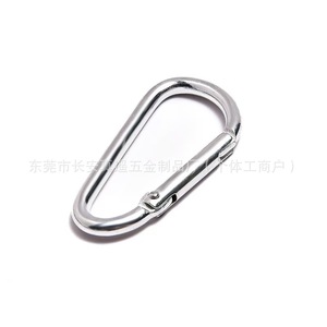 Mousqueton en alliage d'aluminium de type D n° 5, capacité de charge de 10 kN, pour la randonnée en plein air, crochet rapide, utilisation universelle - Product Image 3