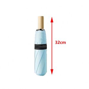 Nuevo Paraguas Plegable con Protección UV para Mujer, Diseño Fresco y Compacto, Totalmente Automático, para Adultos - Product Image 2