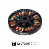 Moteur brushless anti-gravité TMOTOR MN7005 KV115 à couple élevé pour drone UAV, quadricoptère, levage lourd, pièces à longue endurance