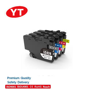 Yelbes-Cartucho de tinta para impresora Brother LC424, LC426, LC427, de color de primera calidad, compatible con impresora Brother, LC424, LC426, LC427, de color Premium, Brother para impresora, de color, de color Premium, para impresora, de color, de 12-30-30-2000 - Product Image 1