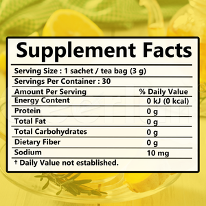 Thé Détox Naturel Marque Blanche OEM – Complément <span class=keywords><strong>Coupe</strong></span>-<span class=keywords><strong>Faim</strong></span> et Suppresseur d'Appétit – Sachet de Thé Herbal Minceur Brûle-Graisse - Product Image 4