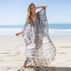 Verano Kimono tela japonesa media manga <span class=keywords><strong>Bohemia</strong></span> largo mujeres cubrir - Product Image 6