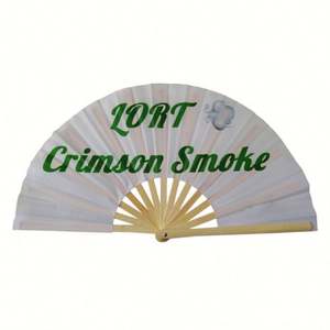 Abanico de Mano Grande de Bambú Premium de 33 cm con Diseño de Araña Altamente Reflectante y Técnica Pintada para Fiestas - Product Image 5