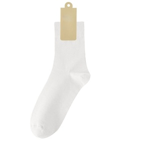 <b>Breathable</b> Men's Cotton Crew <b>Socks</b> Custom Logo Business Casual Gentleman Party Dress Gym Seamless ODM <b>Socks</b> Supplier - Product Image 6