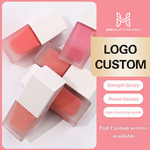 Fard à joues liquide végétalien haute pigmentation, sans cruauté animale, format échantillon, marque privée, MLM - Product Image 1