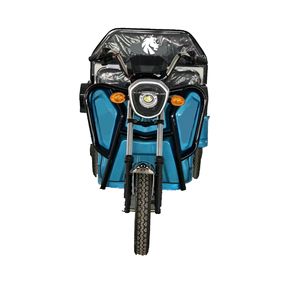 Elion S1 Tricycle électrique cabriolet à 3 roues pour le transport de marchandises Capacité de 500kg Acier Aluminium Ouvert Tricycle certifié CEE 1200-2500W - Product Image 2