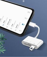 Adaptador de lector de tarjetas USB 3,1, 3 en 1, 3 en 1, OTG para PC/teléfono móvil, compatible con tarjetas SD/TF/XD/CF/SM, instalación externa