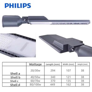 Luminaria <span class=keywords><strong>LED</strong></span> para <span class=keywords><strong>Alumbrado</strong></span> <span class=keywords><strong>Público</strong></span> IP66, Resistente al Agua, para Caminos Rurales, Aceras, Gimnasios, BRP121 - Product Image 4