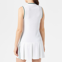 HOSTARON Vêtements de tennis pour femmes Soutien-gorge intégré et poche courte Slim Fit Outdoor Sport Golf Athletic Dress Tennis Skirt