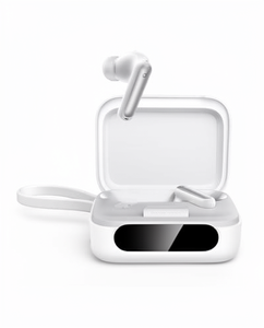 Écouteurs intra-auriculaires Anker à réduction de bruit avec affichage numérique LED, autonomie de 12h, étui de 192h, son puissant, appels IA, 6 micros pour - Product Image 1