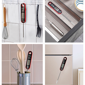 Temppro ic6030 kỹ thuật số nhà bếp ngay lập tức đọc thịt Nhiệt kế cho BBQ cookingthermometer với lớn Backlit hiển thị - Product Image 6