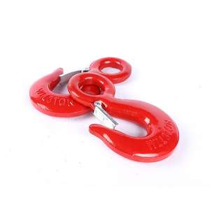 YH1893 crochet de palan moteur crochet de grue, crochet rond de levage de gréement par gravité en acier allié pour cadre automatique, moteur de réparation de <span class=keywords><strong>voiture</strong></span> - Product Image 4