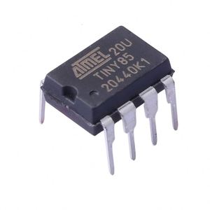 Microcontrolador Nelcom ATTINY85-20PU ATTINY85 Attiny85 DIP8 de 8 bits, 8KB FLASH, Chip IC ATTINY85 - Product Image 1