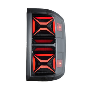 Conjunto <span class=keywords><strong>de</strong></span> Luces Traseras para <span class=keywords><strong>GMC</strong></span> <span class=keywords><strong>Sierra</strong></span> 2014-<span class=keywords><strong>2018</strong></span>, Lámparas Traseras LED <span class=keywords><strong>de</strong></span> 12V, Nueva Actualización <span class=keywords><strong>de</strong></span> Alta Calidad, Accesorios Plug and Play - Product Image 1