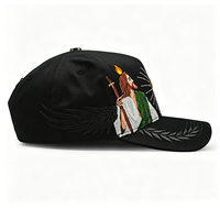 Topi Baseball Gorras 5 Panel Thirtyone 31 Bordir 3D Logo, Pinggiran Melengkung, Patch Kulit Berhias Rhinestone, Stok Grosir Tersedia