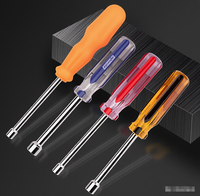 Clé à douille métrique haute performance OEM 5-13 mm avec poignée en plastique pour l'industrie, le bricolage, l'automobile et les services mécaniques