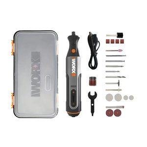 WORX 8V Cordless Rotary Tool <b>Kit</b> With Variable Speed And 30 Accessories For Crafting And DIY Projects - Product Image 1