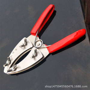 Sécateur à double lame Black Rose en acier inoxydable, outil de taille manuel pour arbres fruitiers, manche rouge - Product Image 4