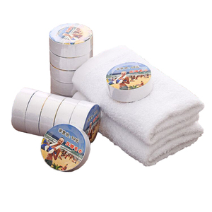 Sortie d'usine logo personnalisé tablette serviettes compressées serviette magique - Product Image 1