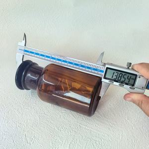 Frasco de Vidrio Ámbar de Boca Ancha de 250 ml para <span class=keywords><strong>Farmacia</strong></span> y Laboratorio, con Tapa de Corcho - Product Image 5