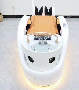 Fully automatic <b>electric</b> massage hair washing bed hair salon special hair washing and rinsing bed hair salon steam - Product Image 3