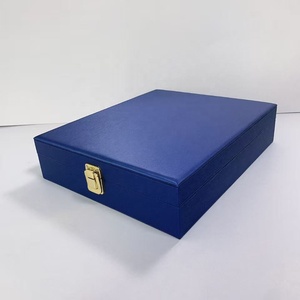 Lüks PU deri takı ekran için büyük Set zarif mücevher depolama organizatör kutusu kolye bileklik küpe yüzük için dükkanı - Product Image 5