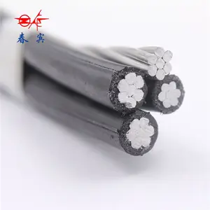 Hot Sale Overhead ABC Cable 0.6/1kv Low Voltage 10 16 25 35 50 70 mm2 ABC Cable Overhead XLPE Insulated