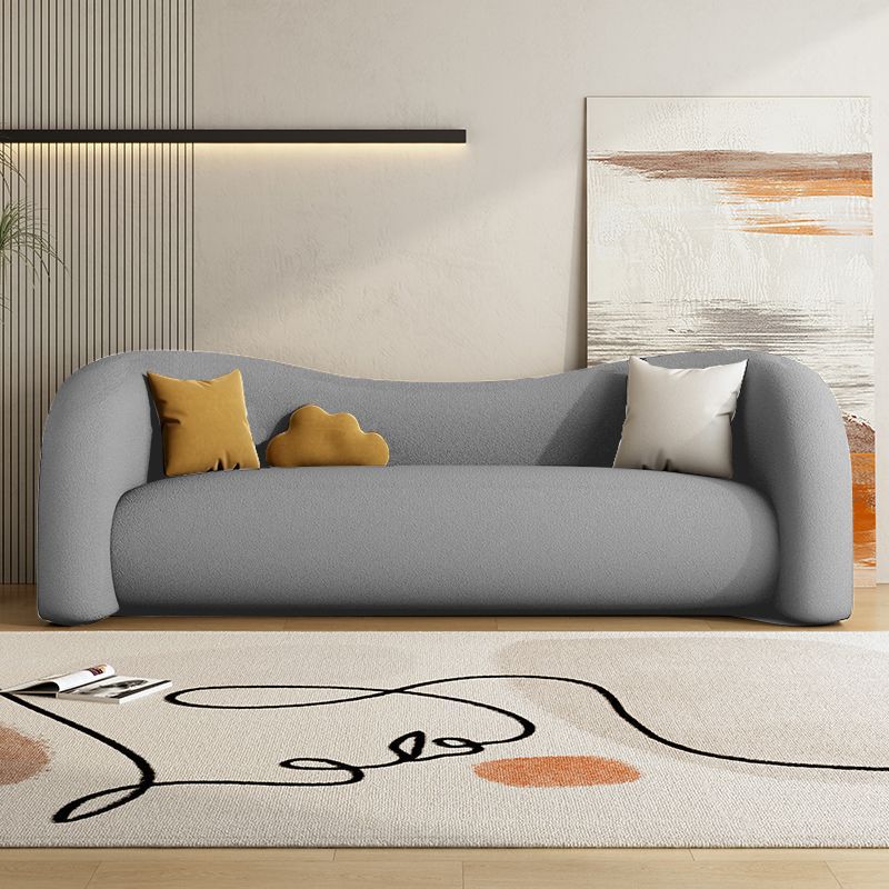 Piel de cordero gris oscuro