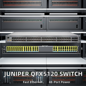 Kho <span class=keywords><strong>Juniper</strong></span> QFX5120-48Y-AFO2 chuyển đổi qfx5110 48 <span class=keywords><strong>SFP</strong></span> + 4 qsfp28 trước-to-back AC 1U CPU 16 GB bộ nhớ lưu trữ PoE SNMP chức năng - Product Image 3